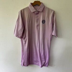 Crooked Stick 1991 PGA Championship Golf Polo Mens Large Purple Collared FLAW